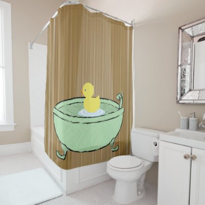 Shower curtain Ducks