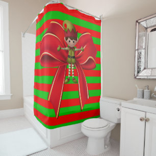 Shower Curtain Elf