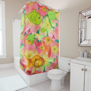 Shower Curtain Fish
