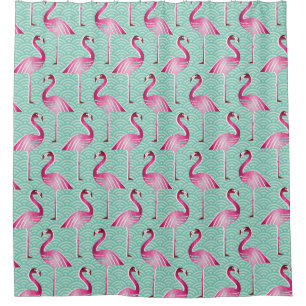 Shower Curtain/Flamingos Curtain