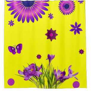 Shower Curtain Floral