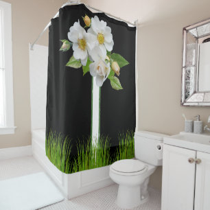 Shower Curtain Floral