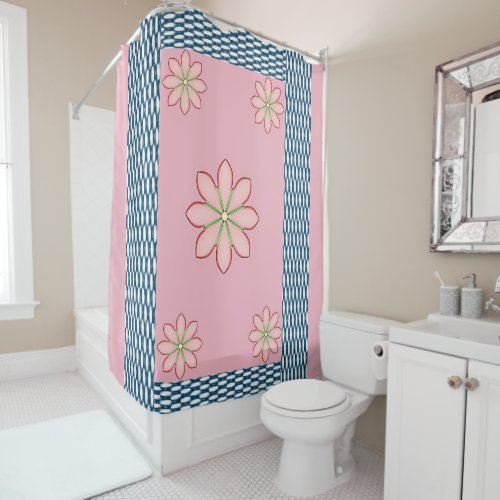 Shower Curtain Floral