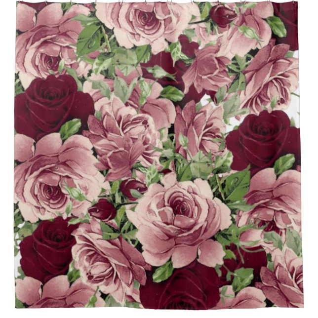 Shower Curtain Floral (Front)