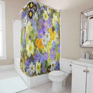 Shower Curtain Floral