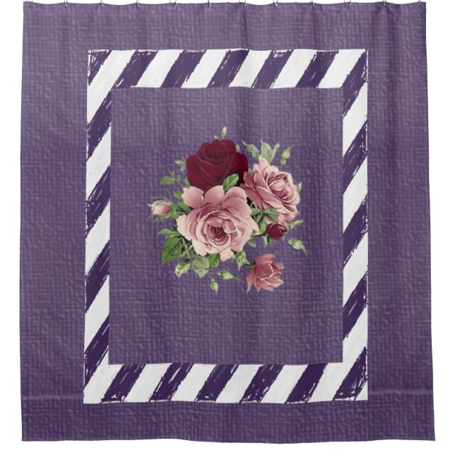 Shower Curtain Floral (Front)