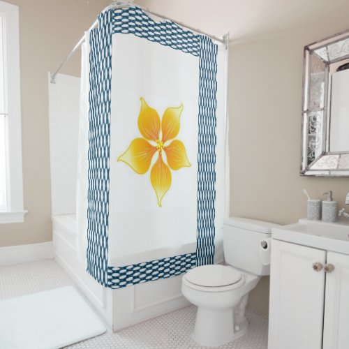 Shower Curtain Floral