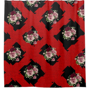 Shower Curtain Floral