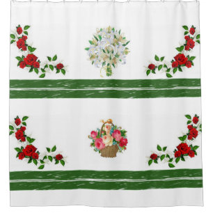Shower Curtain Floral
