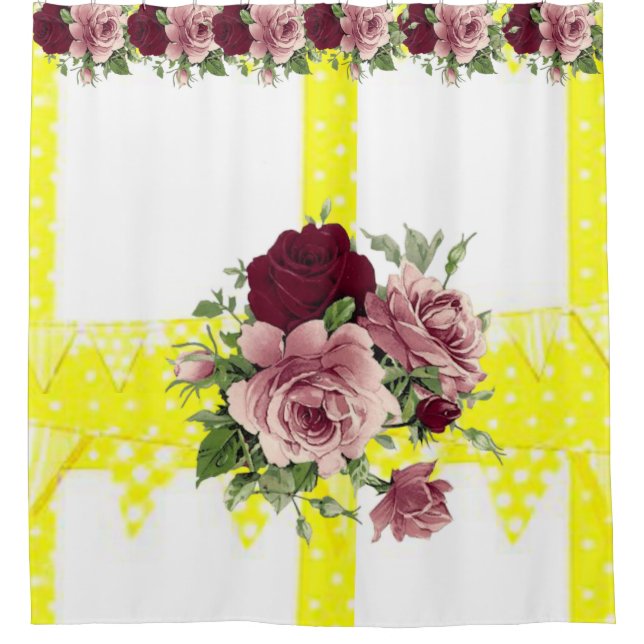 Shower Curtain Floral (Front)
