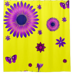 Shower Curtain Floral