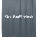 Shower Curtain (gray) at Zazzle