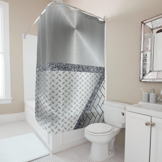 Shower Curtain Grey (In Situ)