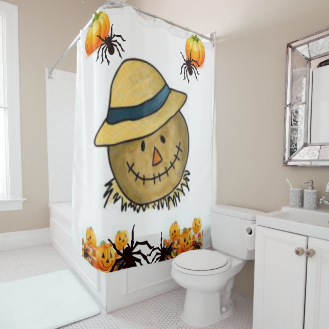 Shower curtain Halloween (In Situ)