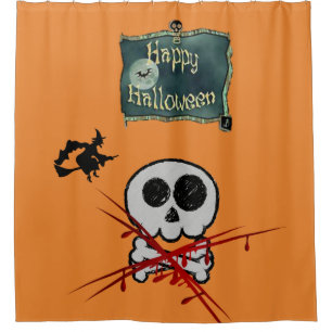 Shower Curtain Halloween