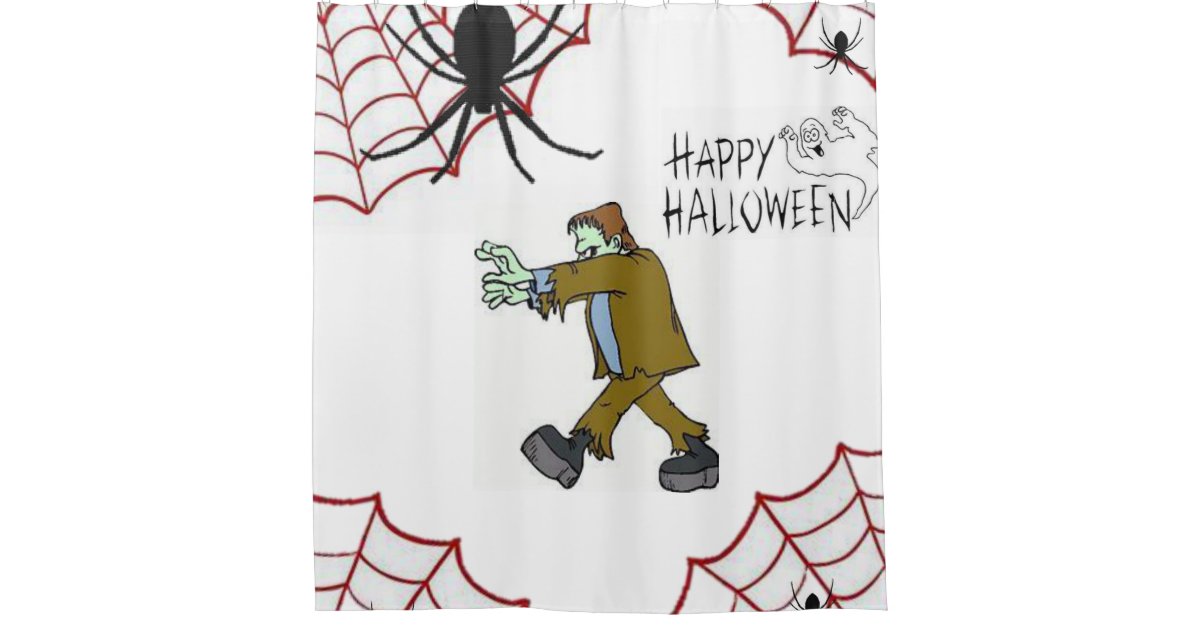 Shower Curtain Halloween Zazzle