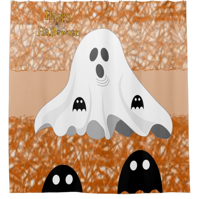 Shower Curtain Halloween (Front)