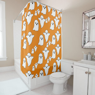 Shower curtain Halloween