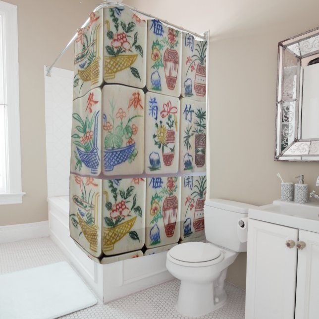 Shower Curtain Mahjong (In Situ)