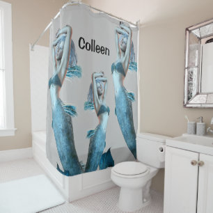 Shower Curtain Mermaid