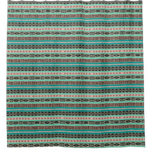Shower Curtain/Native American Print Curtain