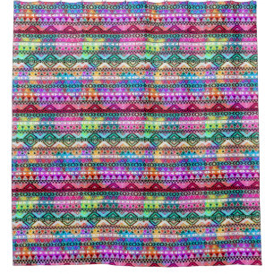 Shower Curtain/Native American Print Curtain