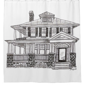 shower curtain of 22 Montagu Street