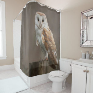 Shower Curtain Owl