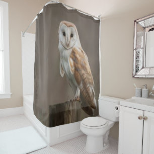 Shower Curtain Owl