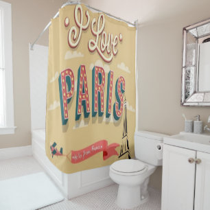 Shower Curtain Paris