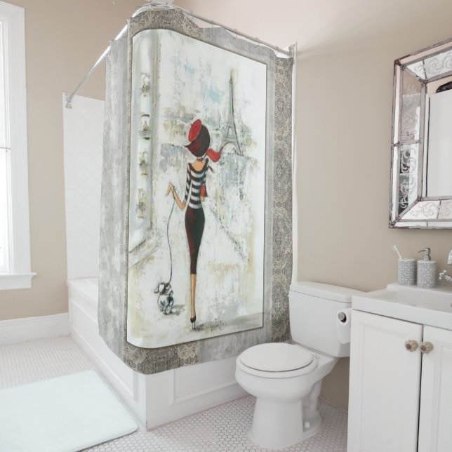 Shower Curtain Paris France (In Situ)