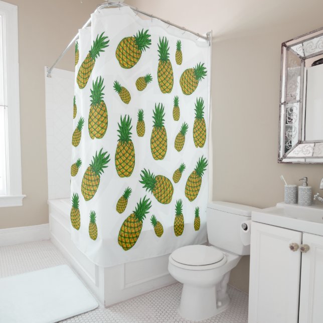 Shower Curtain Pineapple (In Situ)