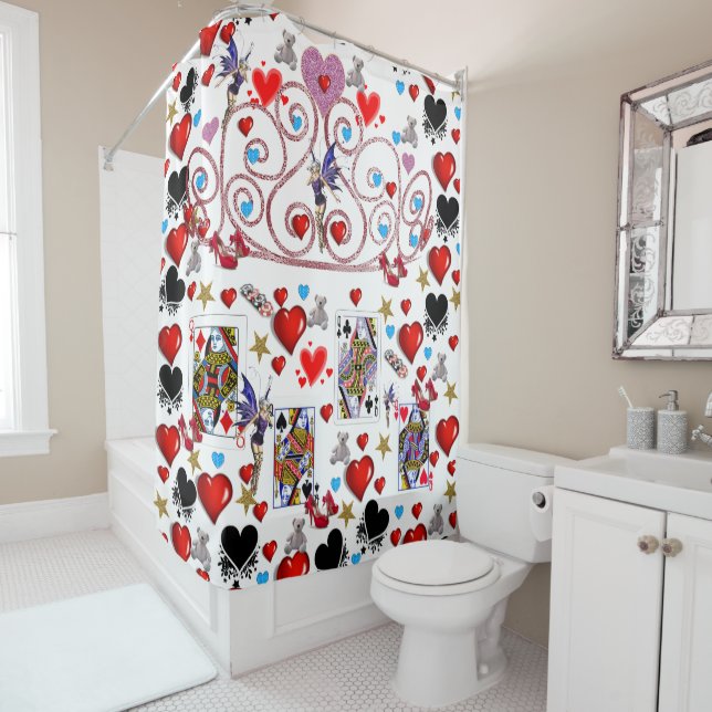 Shower Curtain Queen (In Situ)