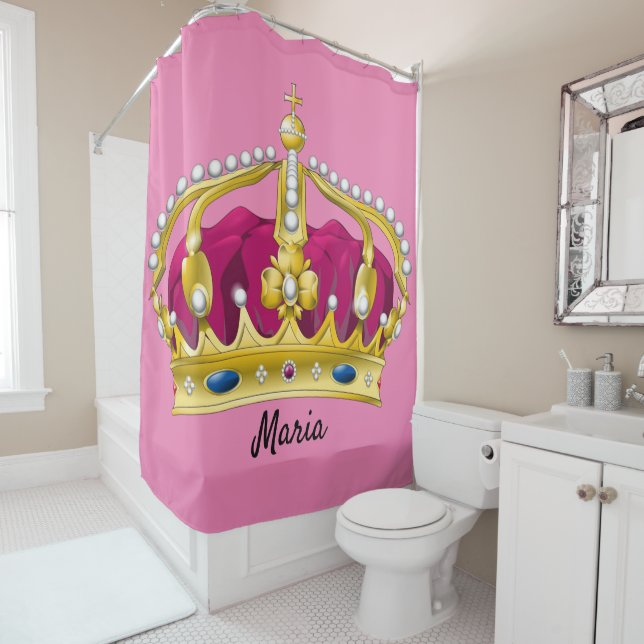 Shower Curtain Queen Maria (In Situ)