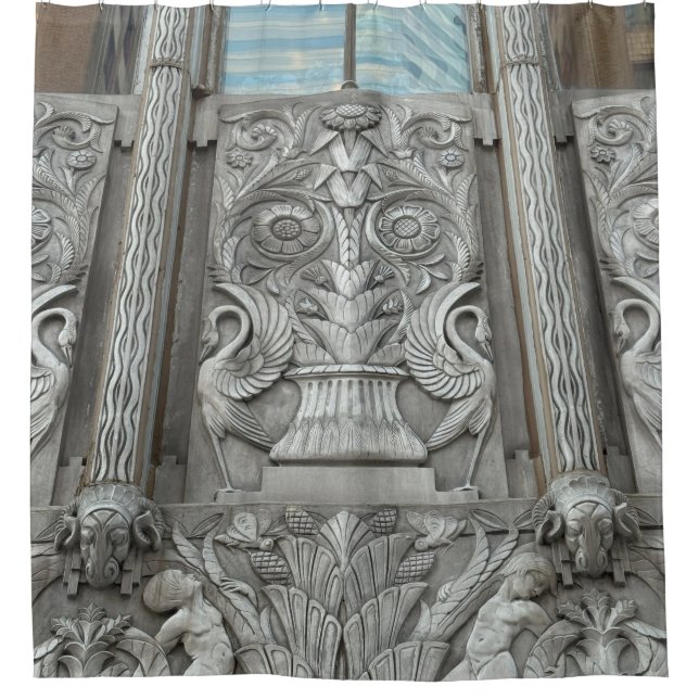 Shower Curtain - Rams & Cherubs (Front)