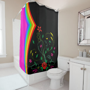 Shower Curtain Rose