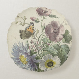 Shower Curtain Round Pillow