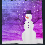 shower curtain rustic Christmas snowman purple<br><div class="desc">Style, Individualize & Personalize almost anything that comes mind. Customize your whole world With A Wide Variety of Unique Zazzle Products to Choose from. Find Or Create those one-of-a-kind gifts you just cant find anywhere else. Merchandising in Unique Customizable Apparel & Unique Home Decor and much more. Inspired by the...</div>