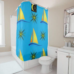 Shower Curtain Sailboat