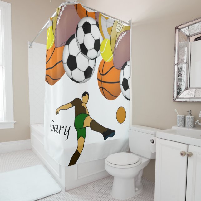 Shower Curtain Sports (In Situ)
