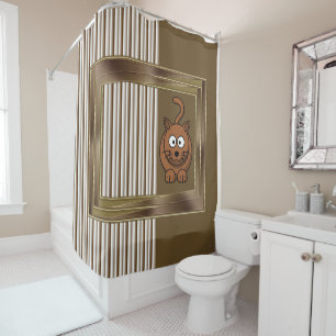 Shower Curtain Stripe