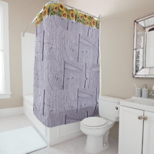 Shower Curtain Sunflower