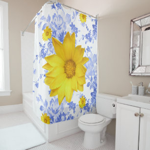 Shower Curtain Sunflower