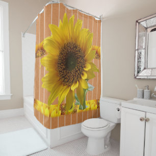 Shower Curtain Sunflower