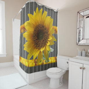Shower Curtain Sunflower