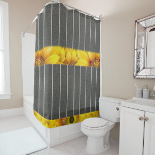 Shower Curtain Sunflower