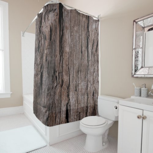 Shower Curtain That Looks Like Wood