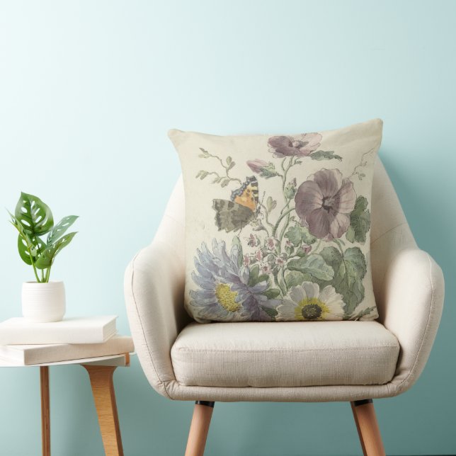 Shower Curtain Throw Pillow (Chair)