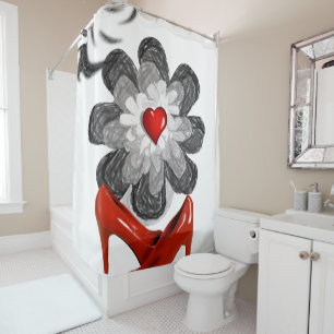 Shower Curtain Valentine's Day