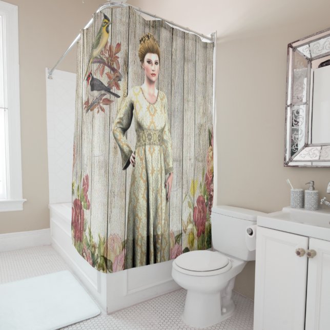 Shower Curtain Victorian (In Situ)